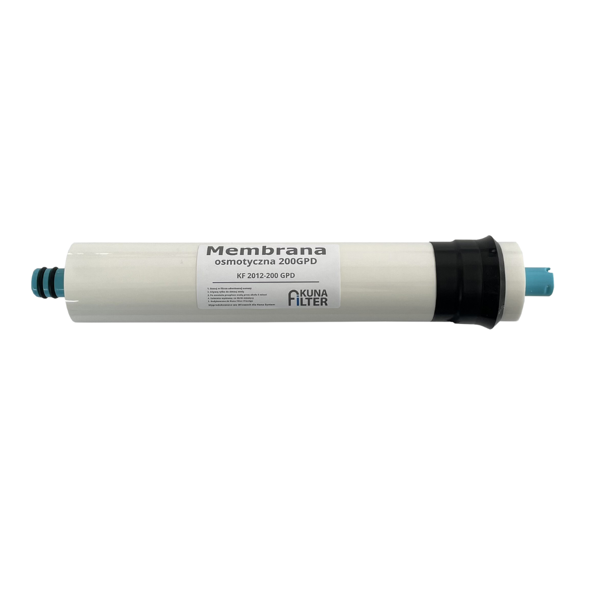 Oryginalna membrana osmotyczna 200GPD do Kuna Filter Prestige. Membrana (wkład) do filtra odwróconej osmozy. KF 2012-200GPD.