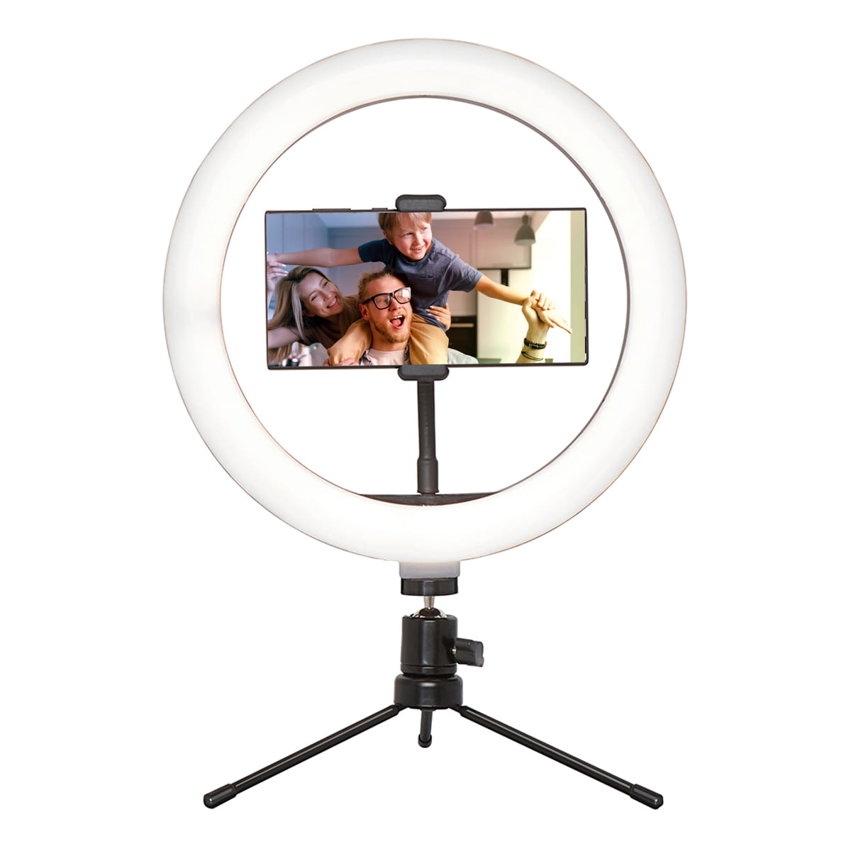 PLATINET Zestaw VLOG PMRL8 45609 lampa pierścieniowa uchwyt stojak - Henryx24