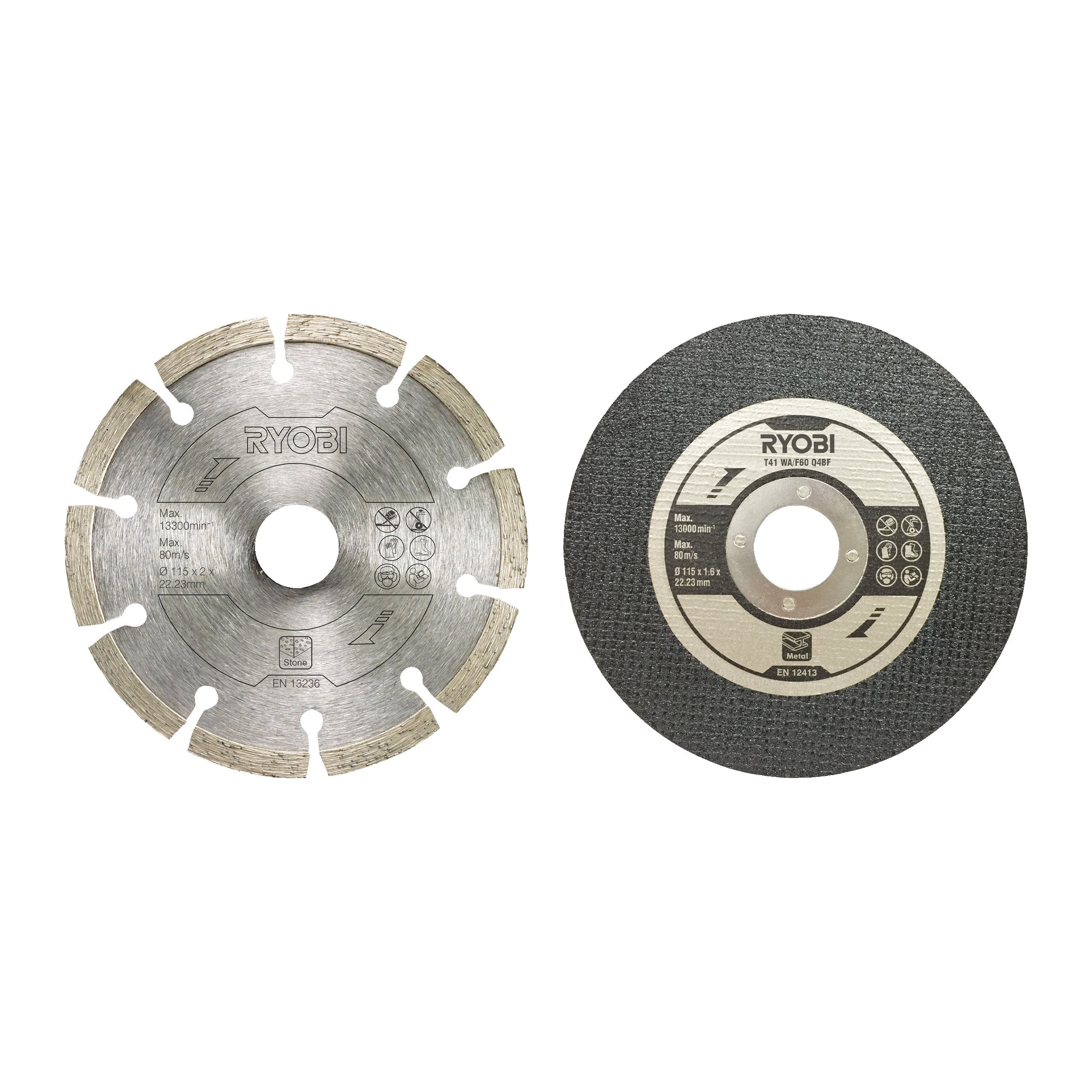 Zestaw do szlifowania 115 mm (6 szt)