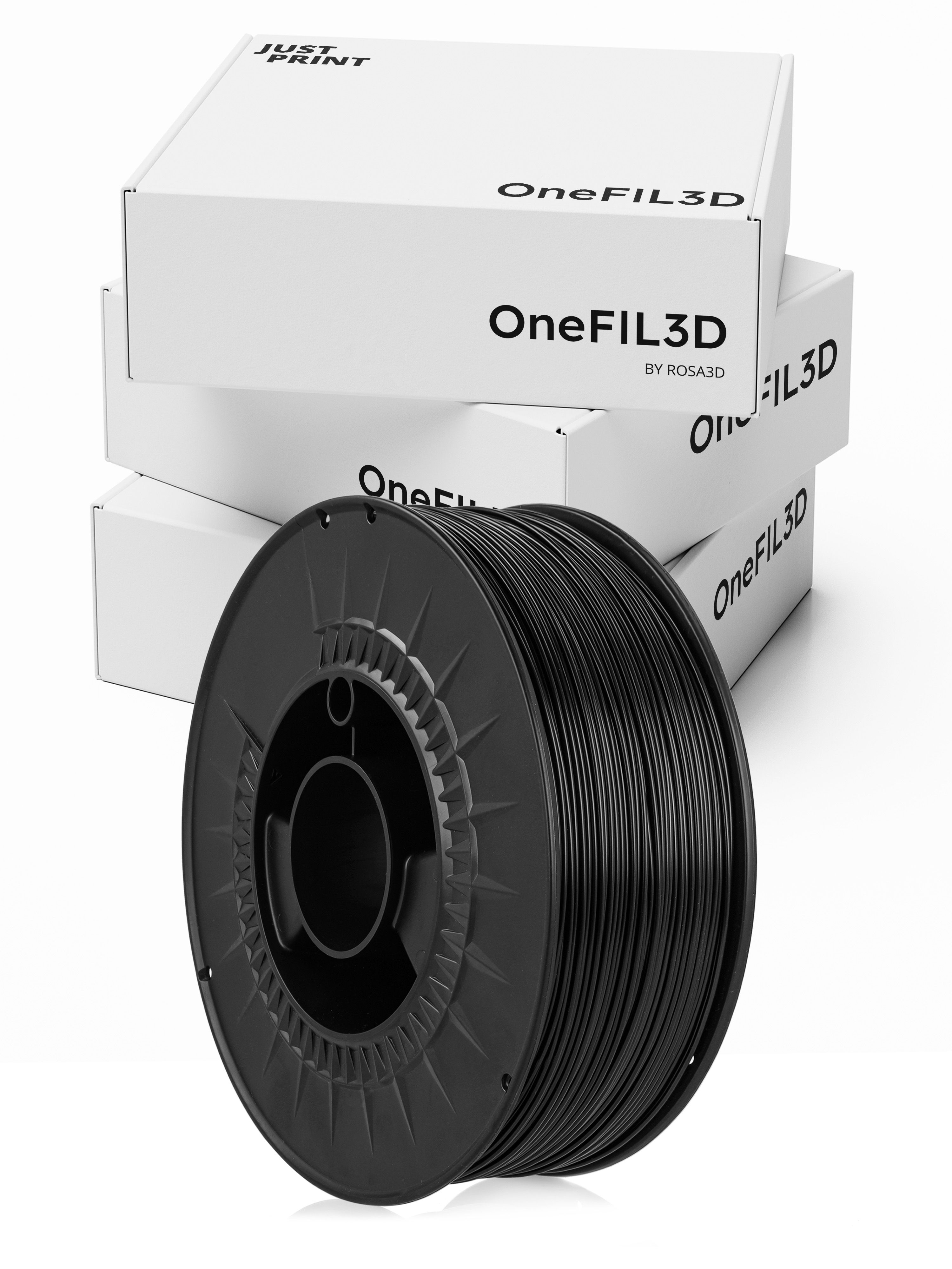 Filament OneFIL3D ABS-STI Black 1,75mm 1kg