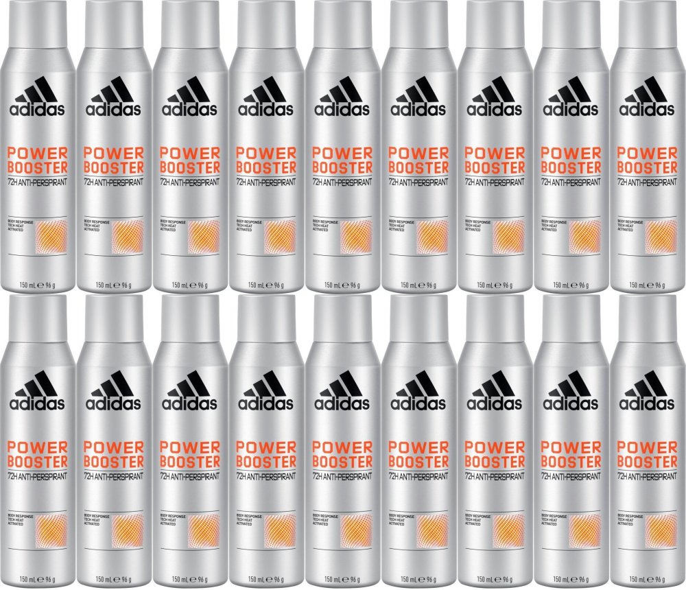 18x Anyperspirant Adidas Men Power Booster, 150ml