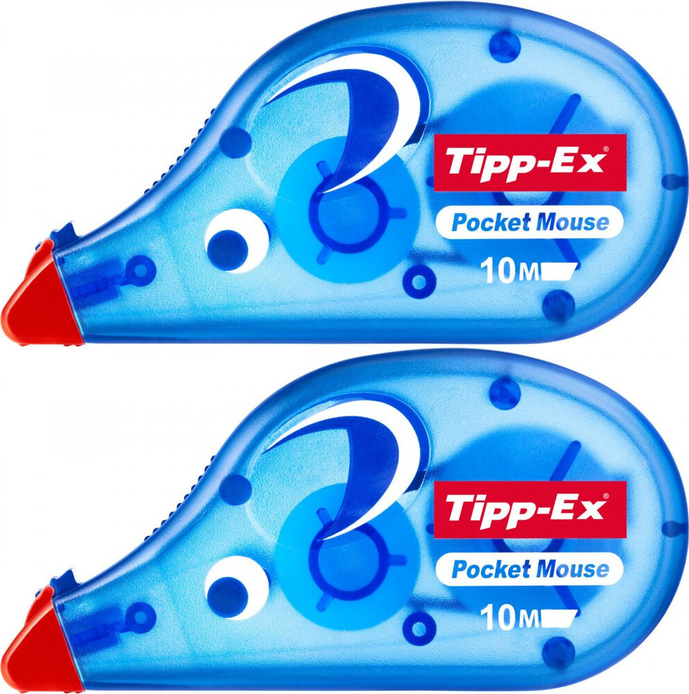 2x Korektor w taśmie Tipp-Ex Pocket Mouse, 4.2mmx10m