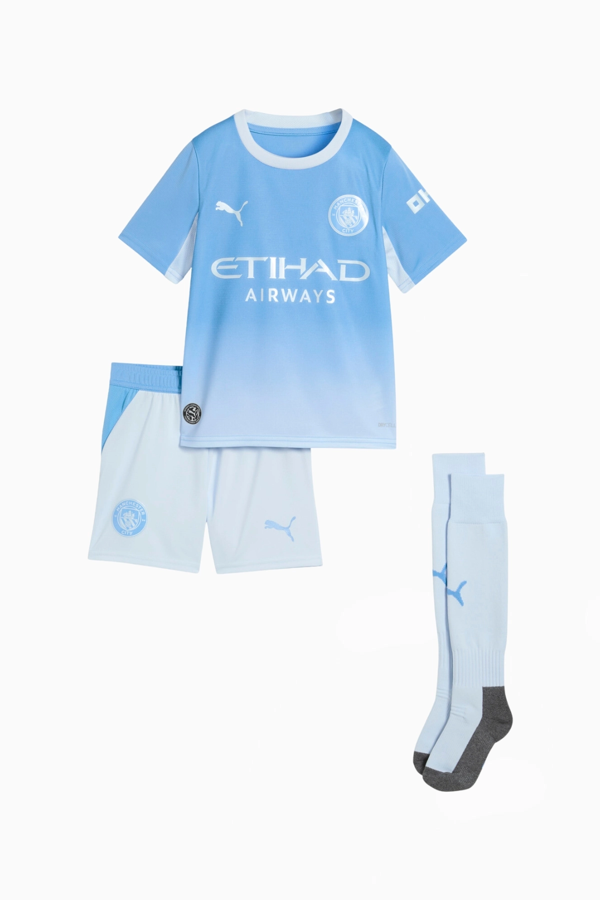 Komplet Puma Manchester City 26/27 Domowy Małe Dzieci - Błękitny