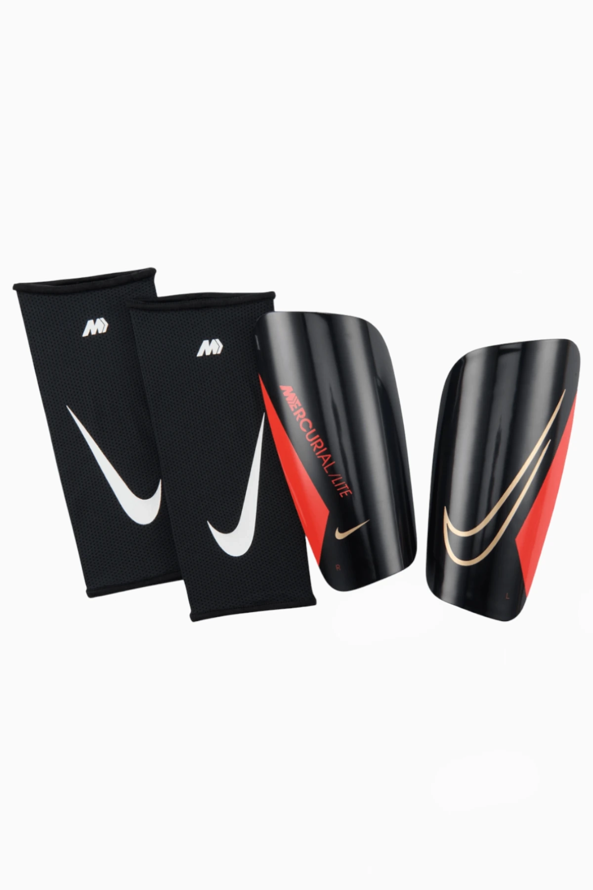 Ochraniacze Nike Mercurial Lite - Czarny