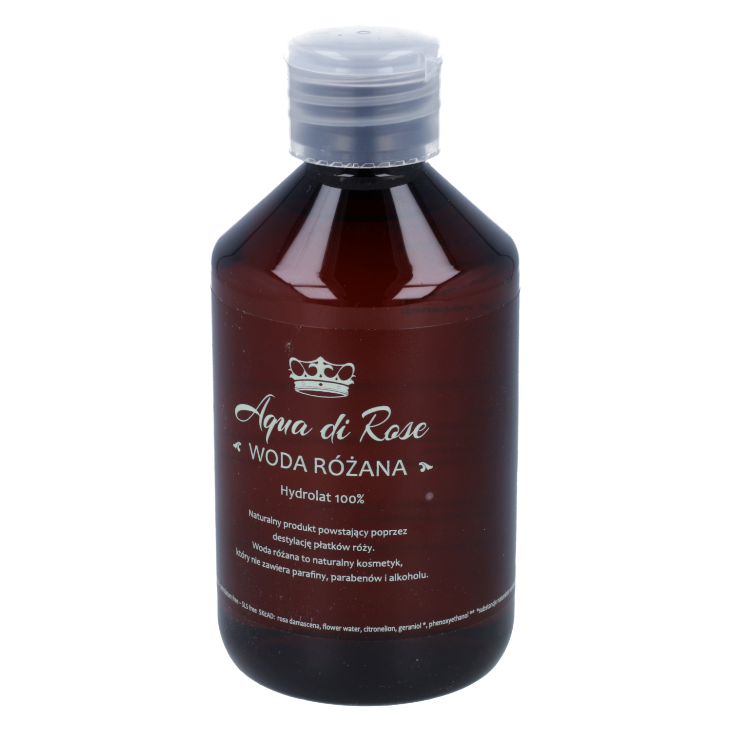 Dermaluto aqua di rose - woda różana, tonik, płukanka do włosów, 250 ml