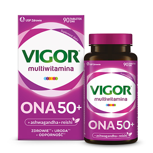 Vigor multiwitamina ona 50+, 90 tabletek