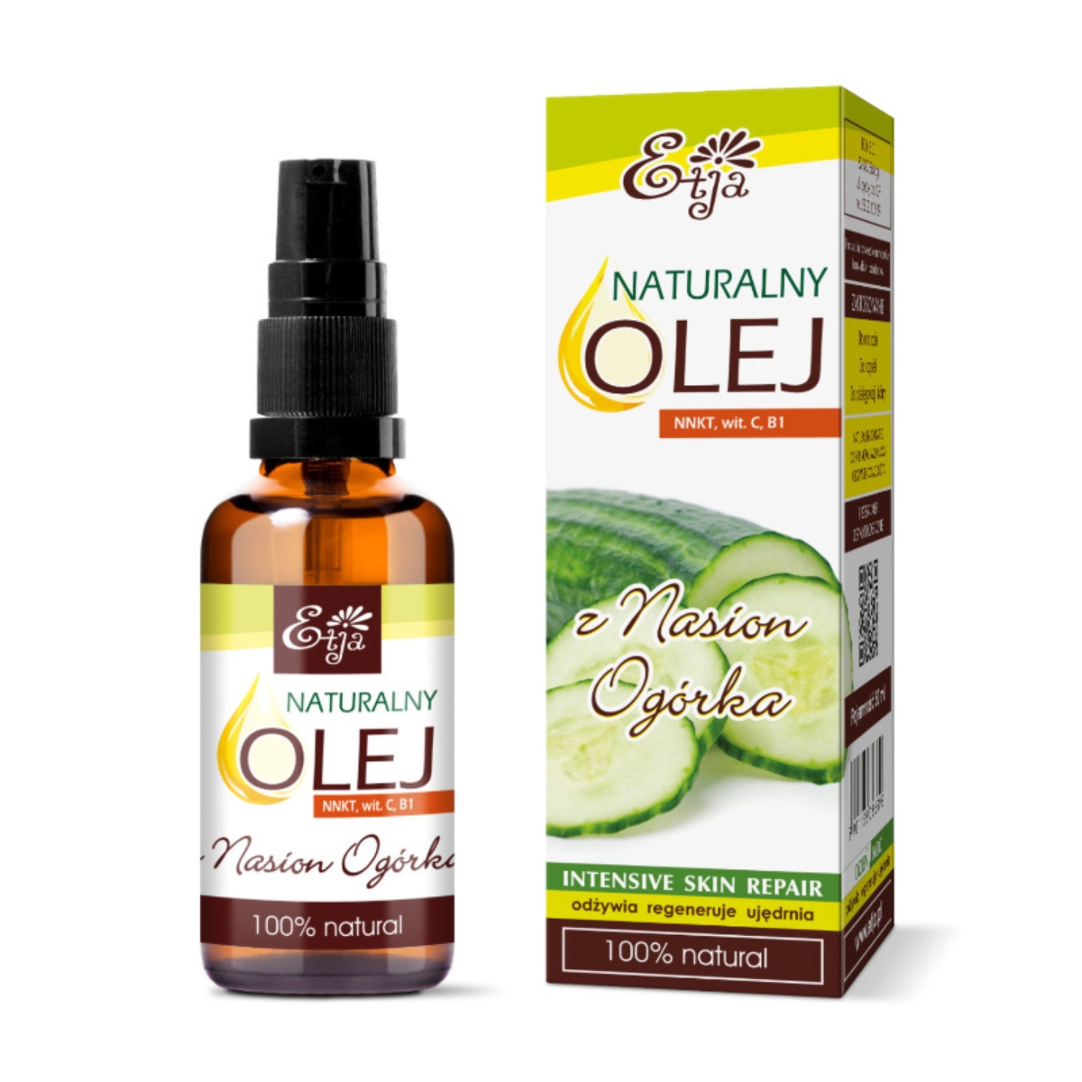 Etja - olej z nasion ogórka, 50 ml