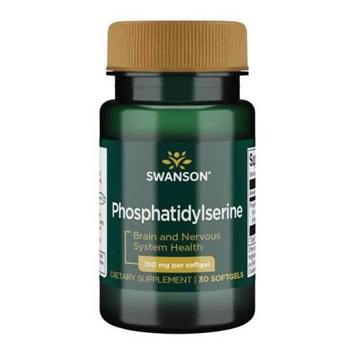 Swanson fosfatydyloseryna 100 mg, 30 kapsułek