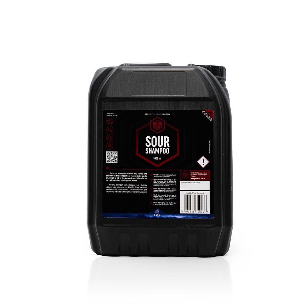 Good Stuff Sour Shampoo 5L - kwaśny szampon odtyka powłoki