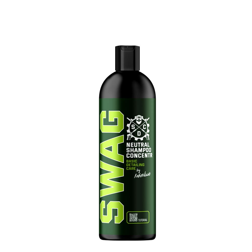 Swag BASIC NEUTRAL SHAMPOO CONCENTRATE 500ml - skoncentrowany i bezpieczny szampon samochodowy o neutralnym pH