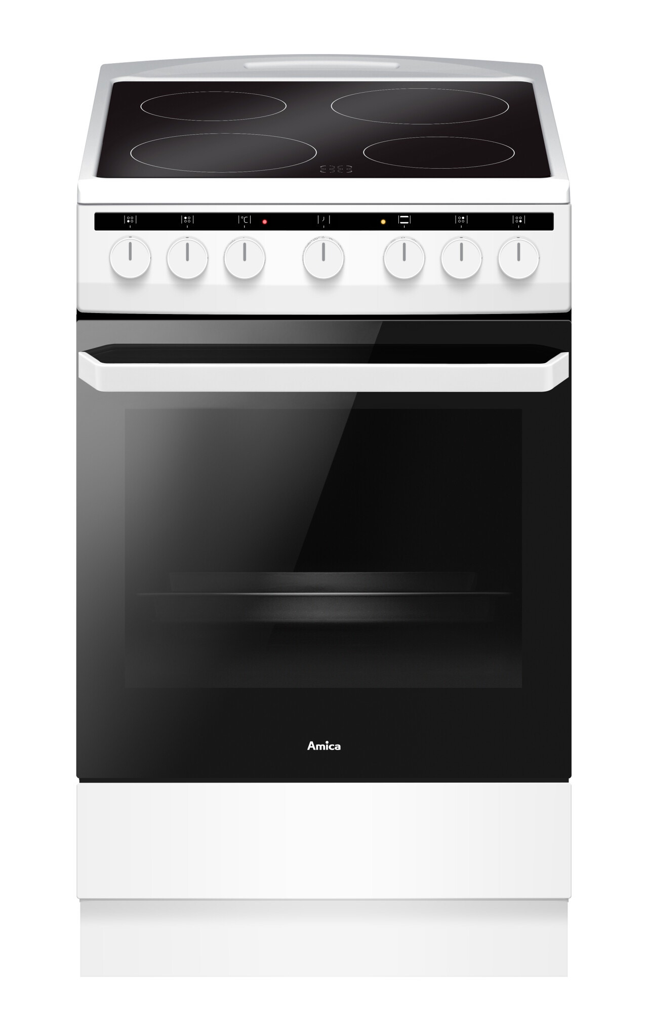 Kuchnia ceramiczna Amica 58CE1.30HMsQ(W) 50 cm Biały