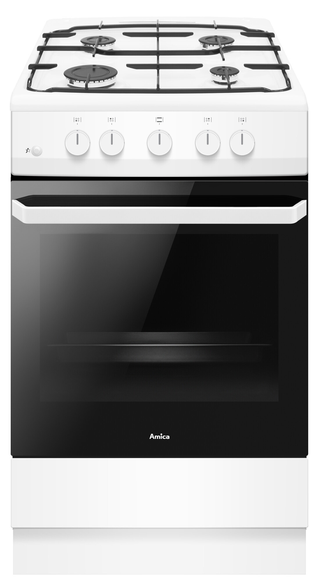 Kuchnia gazowa Amica 58GGD1.23ZOFPW 50 cm Biały