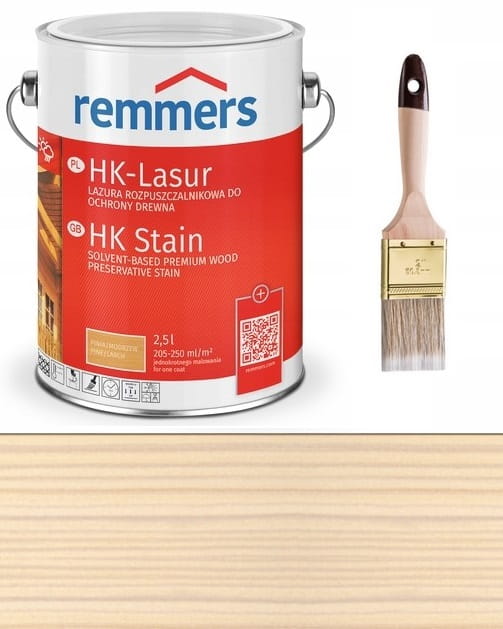 REMMERS HK-LASUR IMPREGNAT DO DREWNA BIAŁY 0,75L