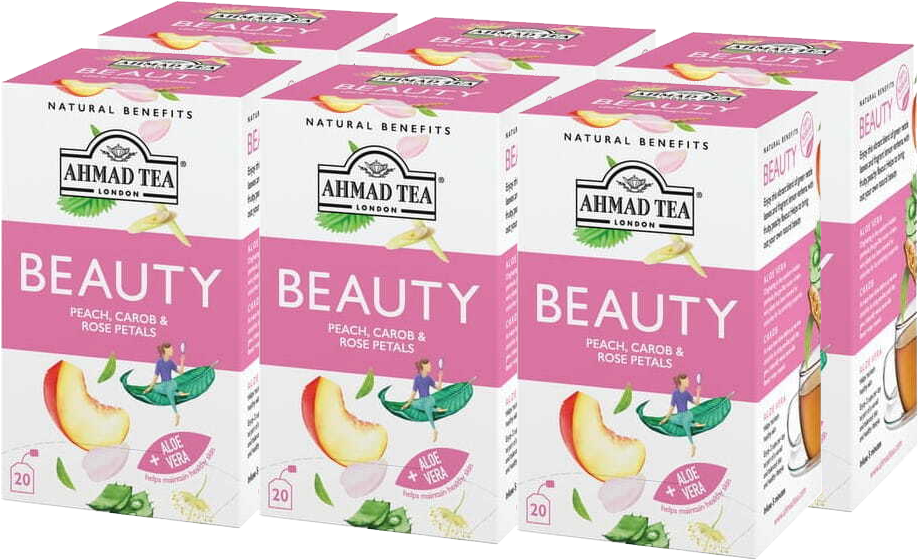 Ahmad Tea Beauty – herbata zdrowotna w kopertach, 20 x 1.5 g
