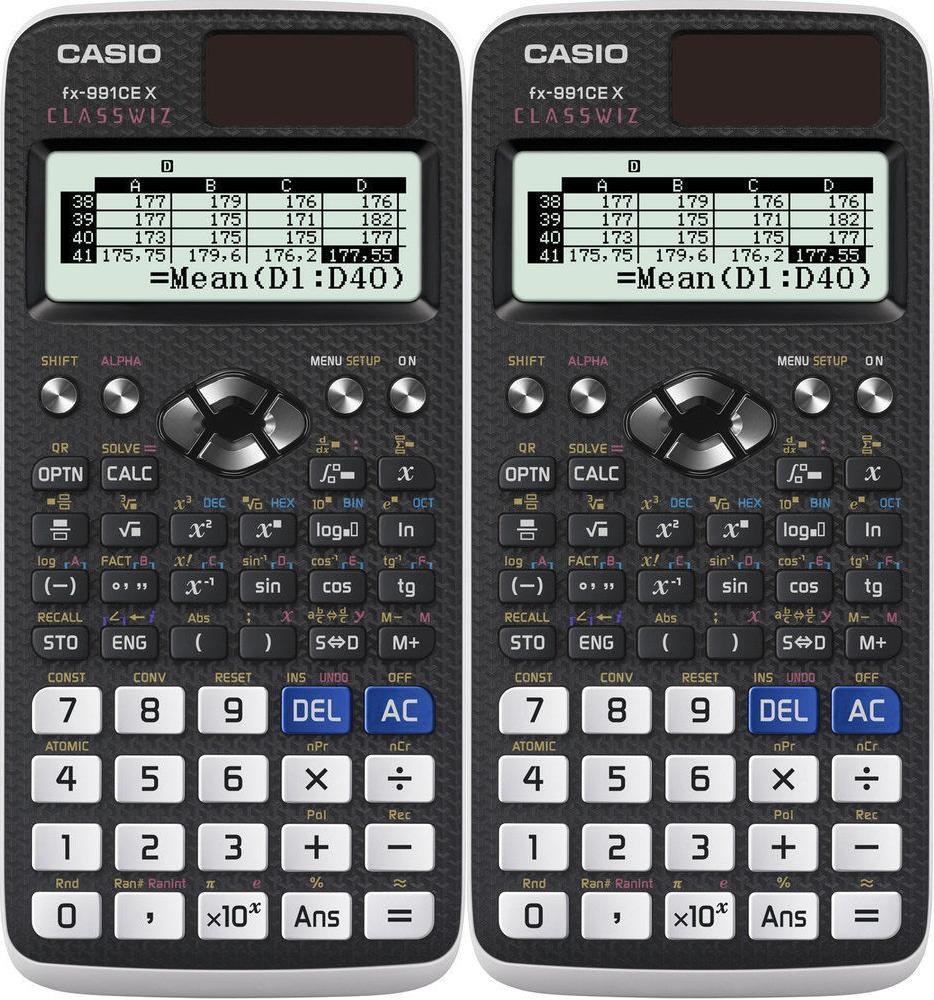 CASIO FX-991CEX kalkulator naukowy, 668 funkcji, czarny