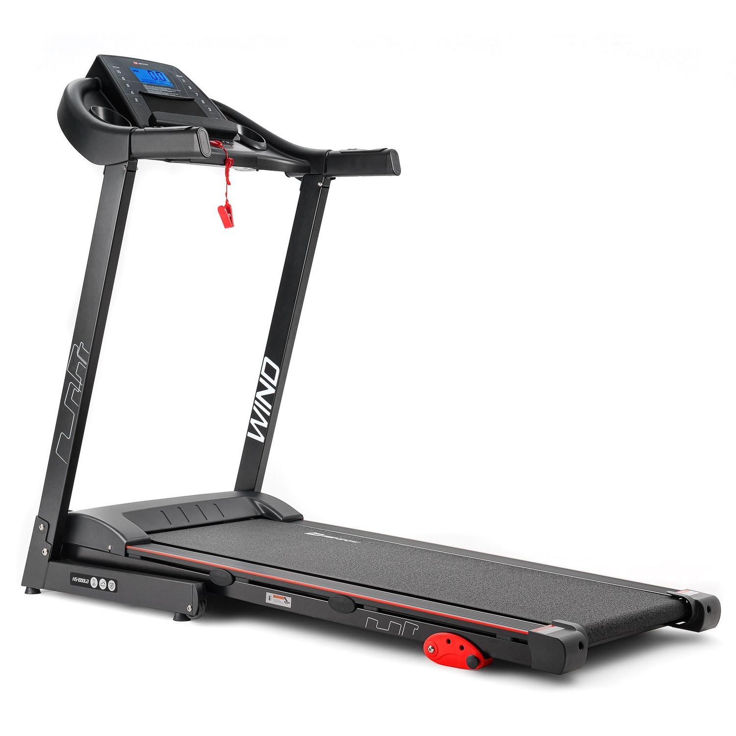 Tapis de course pliable électrique HS-1000LB Wind Rouge