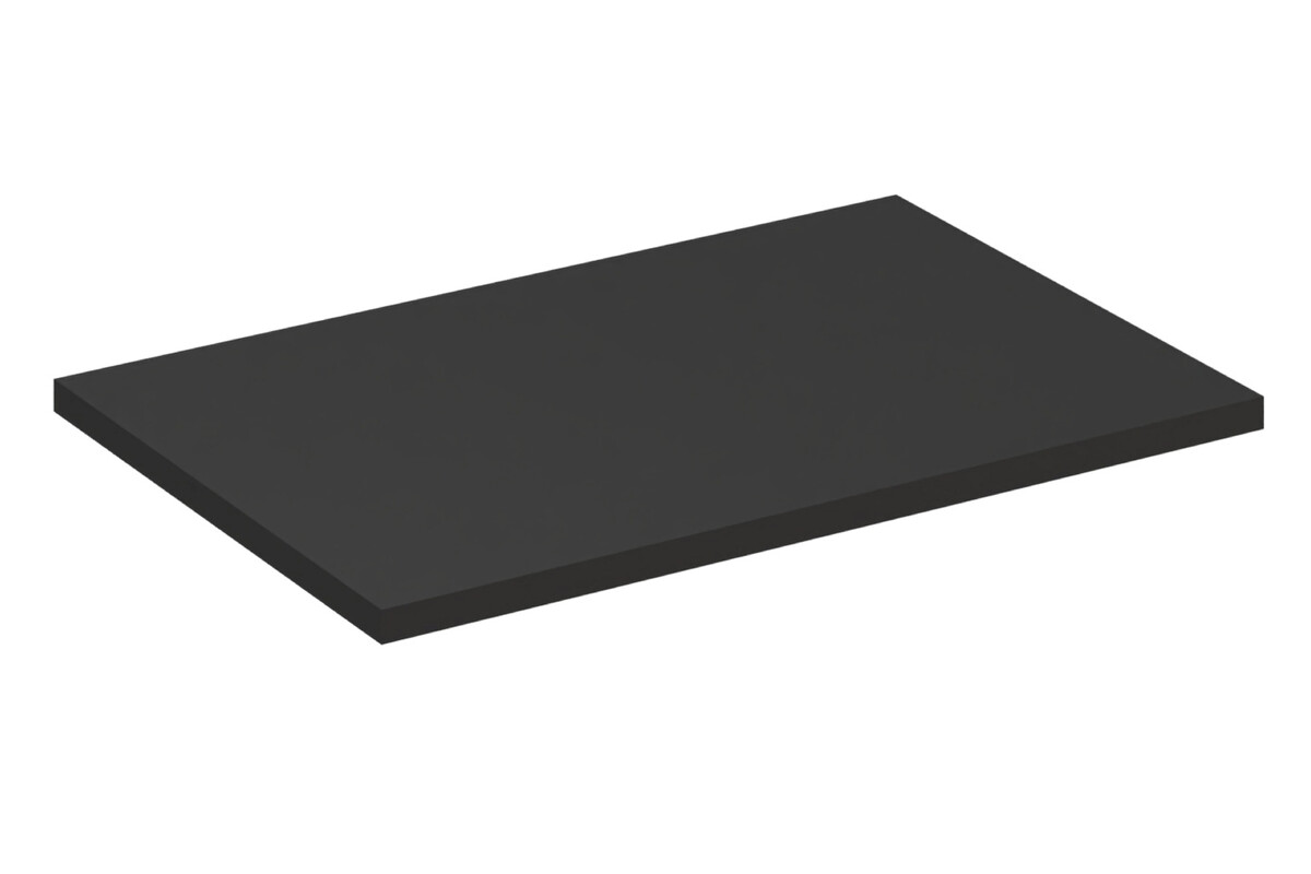 Comad Talia Casella blat naszafkowy 80x46 cm czarny mat BLACK 89-80-46 L - Wysyłka w 24h