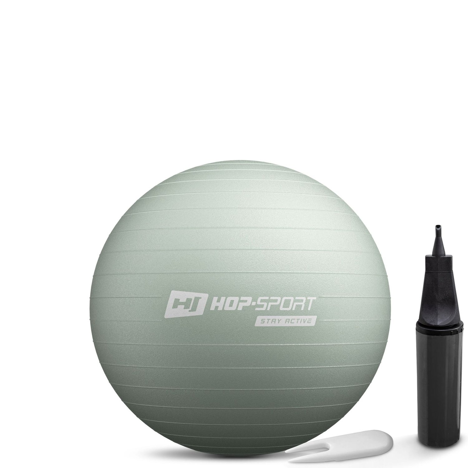 Piłka fitness 45cm z pompką - zielona