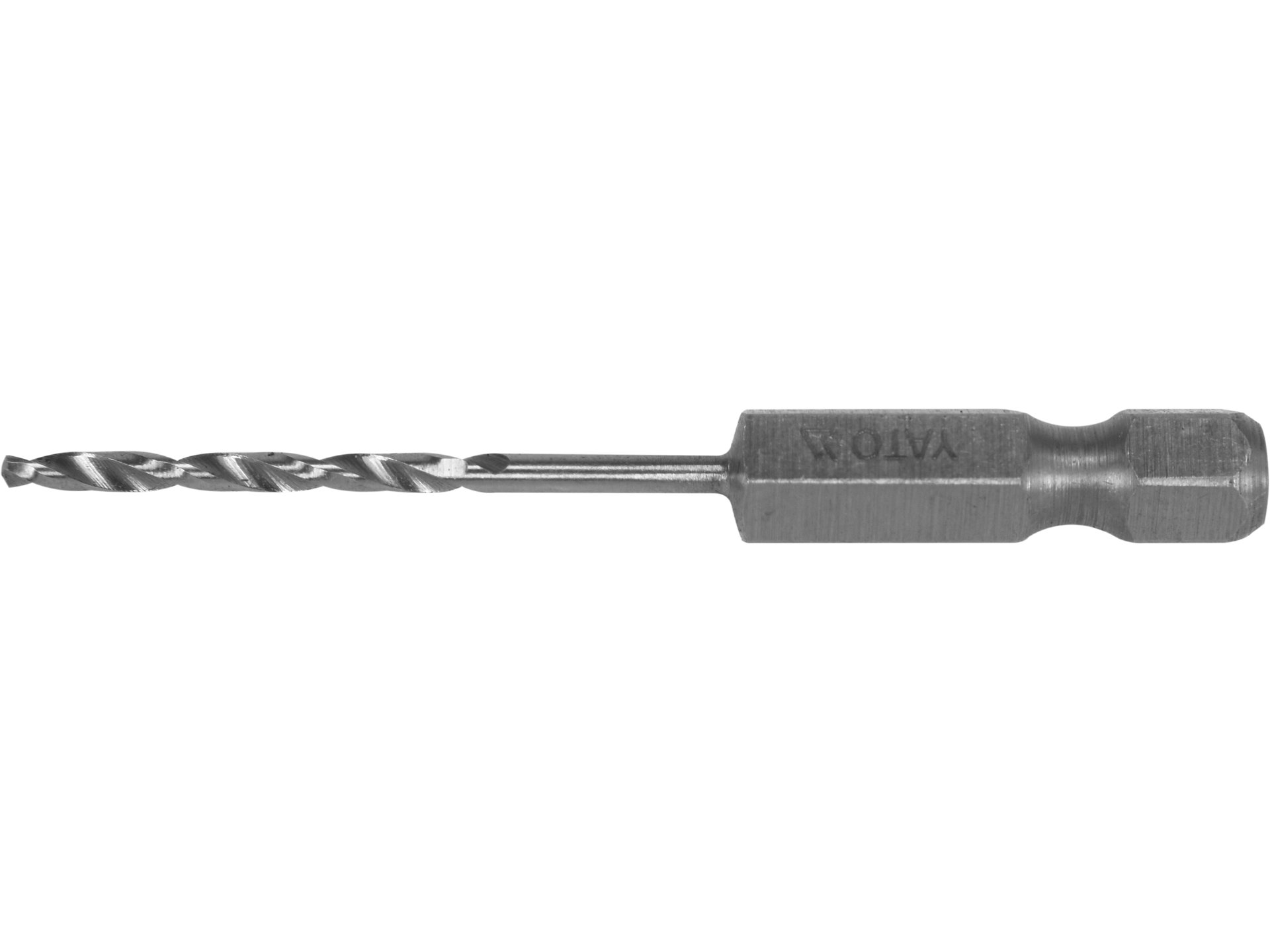 Wiertło do metalu HSS YATO 2mm precyzyjne uchwyt HEX 1/4 YT-44861