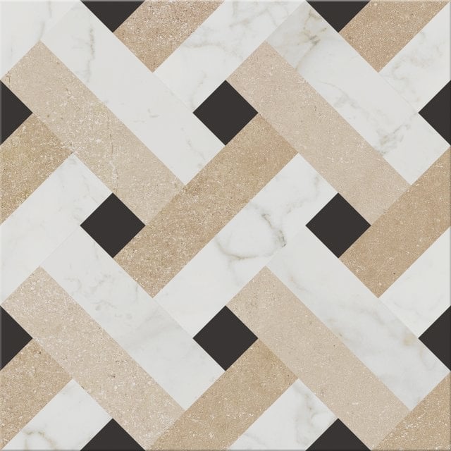 Gres szkliwiony CADAVA STONE white mat 29,8x29,8 gat. I