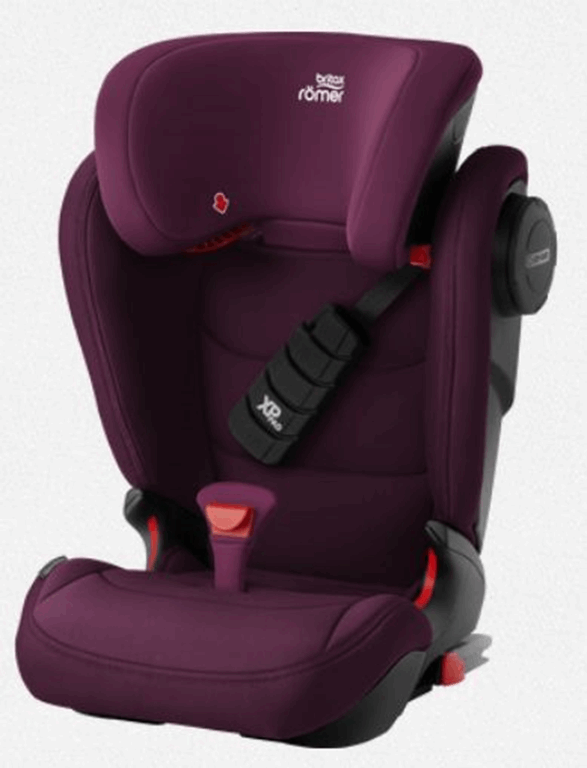 Britax Romer, Kidfix III S - fotelik samochodowy od 3.5 lat - 12 lat, 15 - 36 kg -Burgundy Red