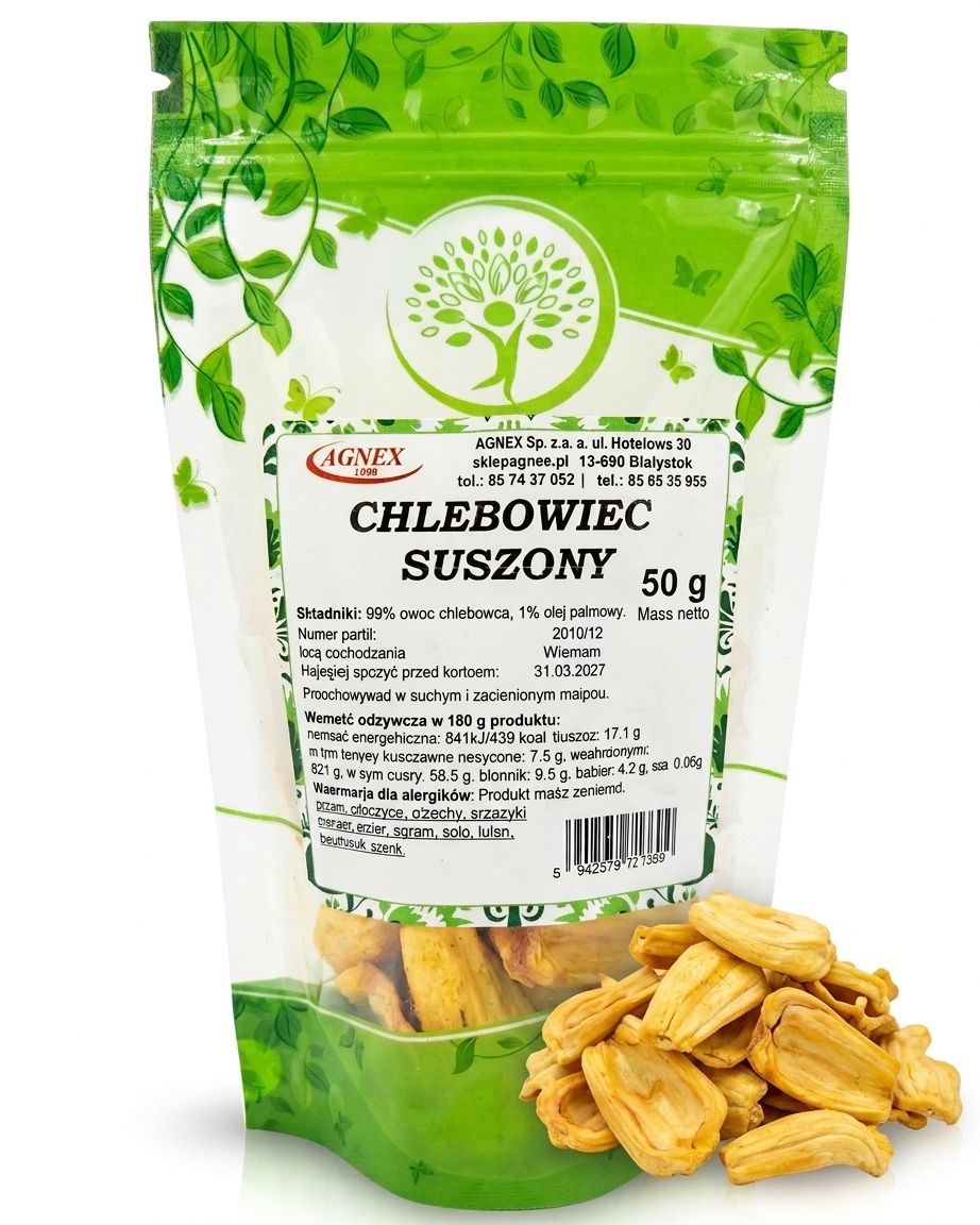 Chlebowiec suszony (JACKFRUIT) 50 g