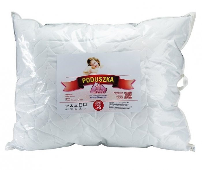 Poduszka LUX Antyalergiczna 50x60 - Kulka Silikonowa