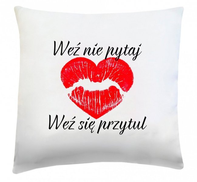 Poduszka na Walentynki 40x40 wz. 27