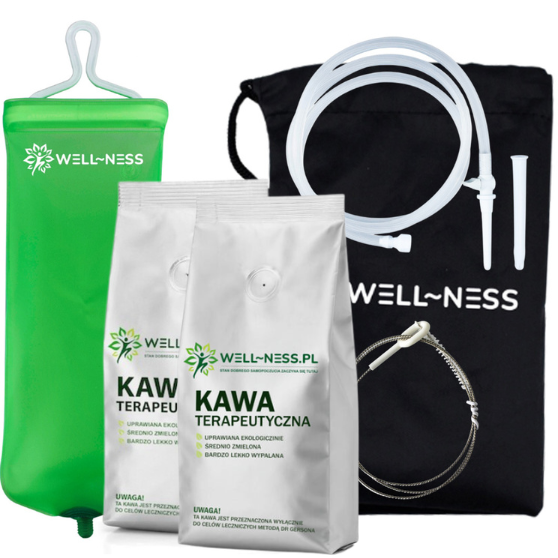Zestaw Well-Ness kawa 2x500g+ irygator do lewatyw