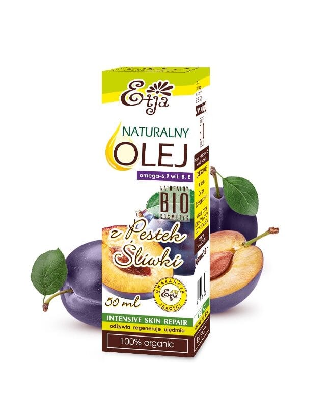 Olej z Pestek Śliwki BIO 50 ml