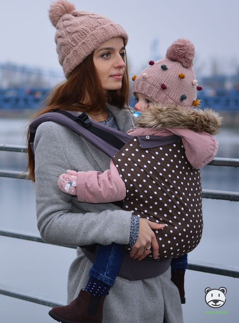 Nosidełko ergonomiczne Standard: Polka Dot Podstawowy