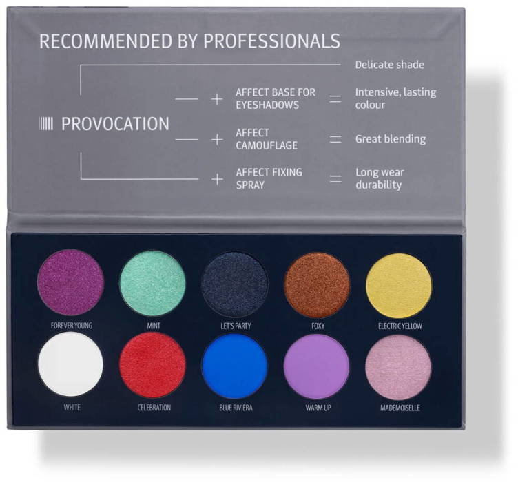 Affect provocation presses eyeshadow palette