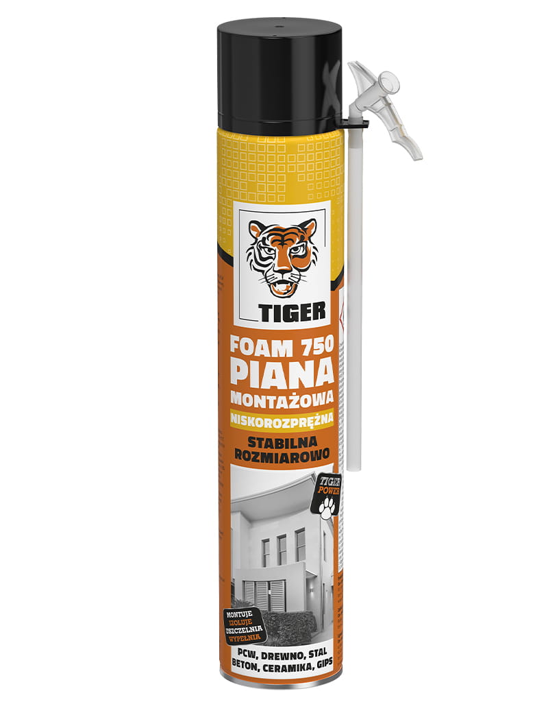 DEN BRAVEN PIANA TIGER GUNFOAM-750 700ML WĘŻYKOWA