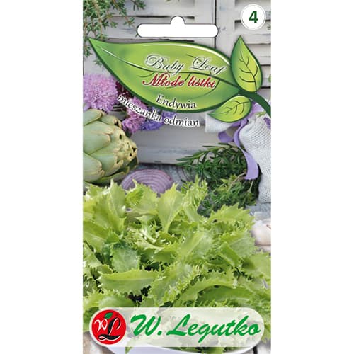 Endívia, zmes - Baby Leaf - : Monžstvo balíkov: 1.5 g