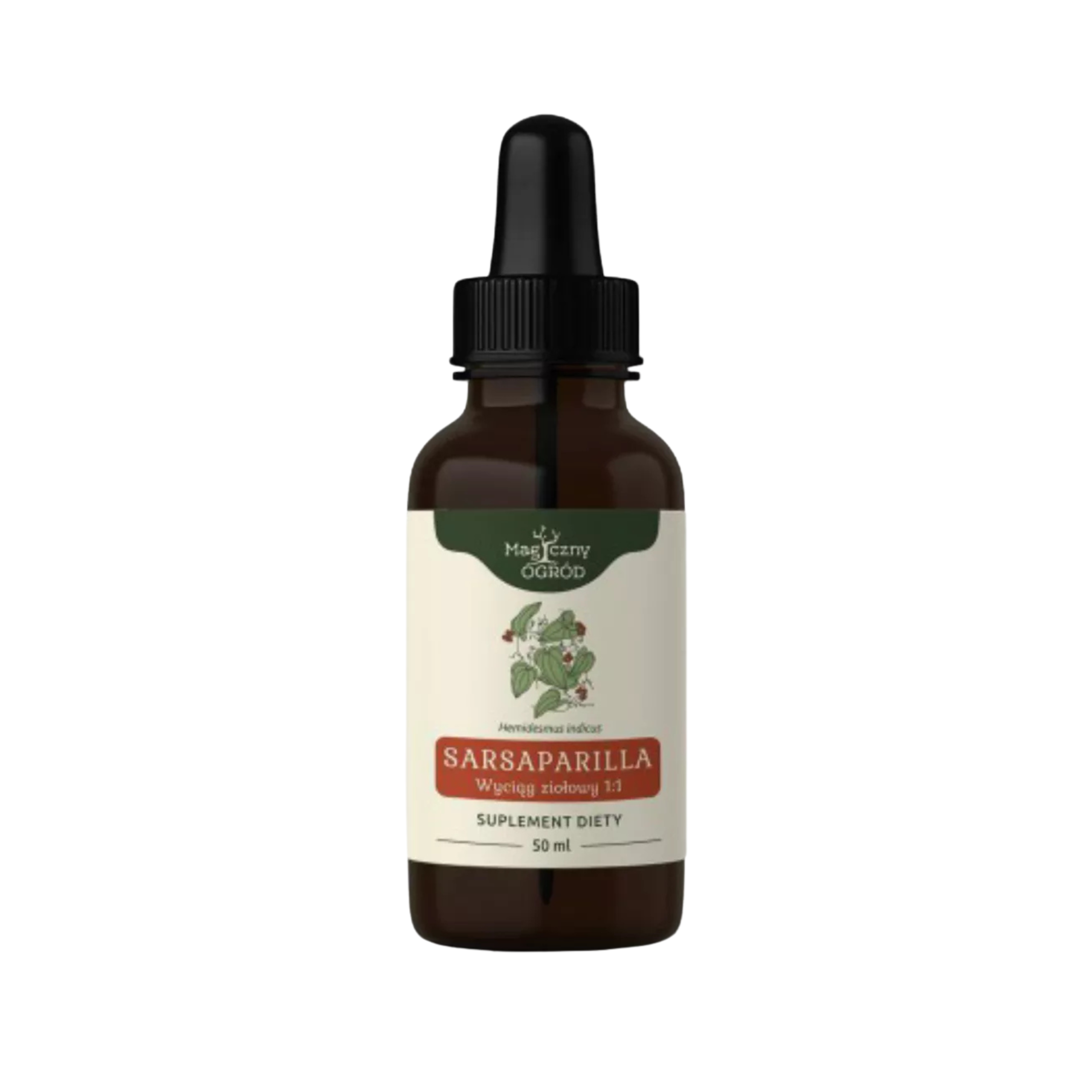 Nanga sarsaparilla, wyciąg ziołowy 1:1, 50 ml