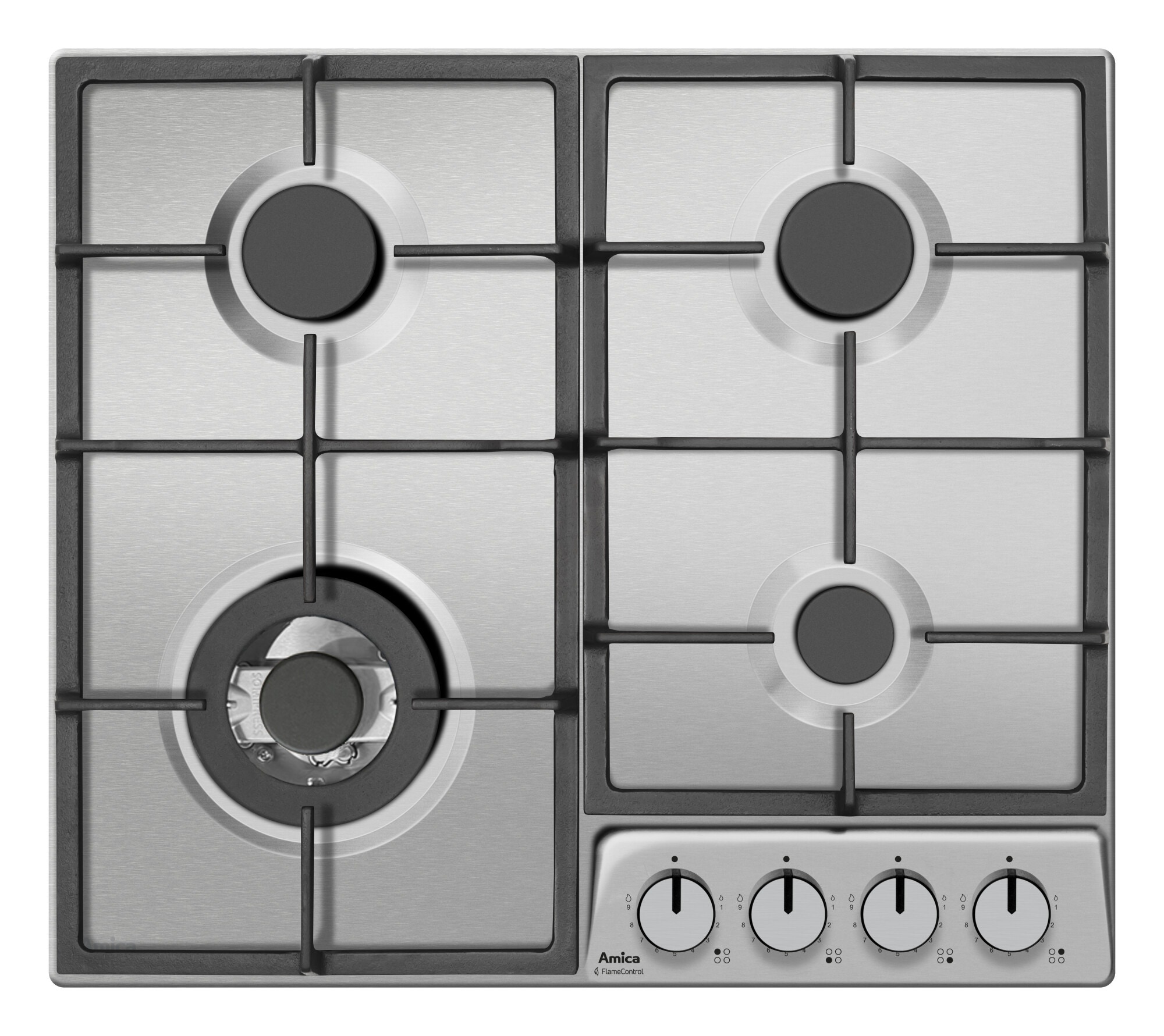 Płyta gazowa Amica PGD6111ApR Inox do zabudowy