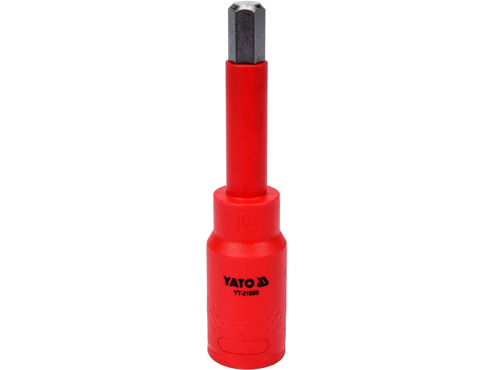 Klucz trzpieniowy izolowany HEX YATO 10x120mm 1 2 vde do 1000V ac YT-21089