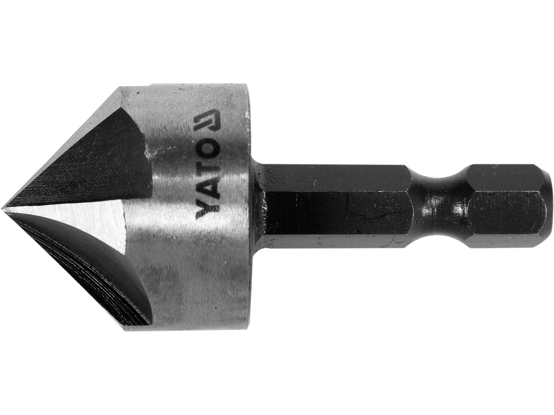 Pogłębiacz stożkowy YATO do metalu HSS 20.5mm 45mm uchwyt sześciokątny YT-44726