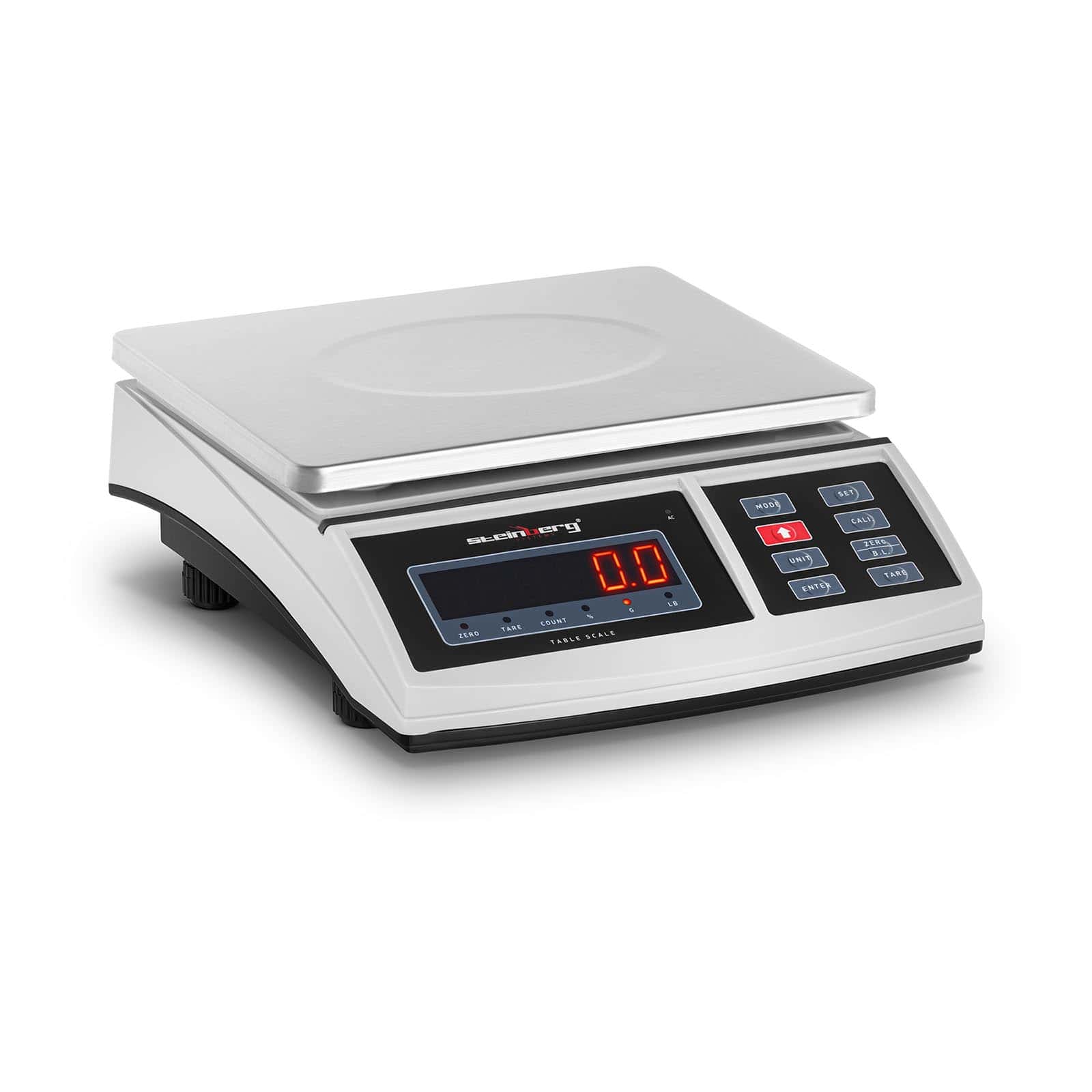 Waga paczkowa, listowa 15kg/0,5g LED | SBS-TW-15