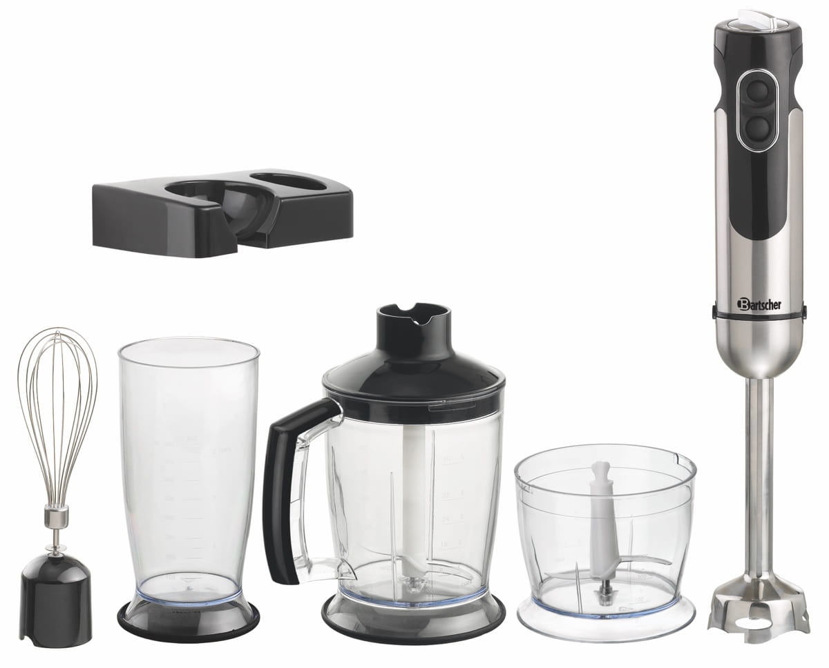 Blender ręczny z akcesoriami 700W do 17000 obr/min Bartscher