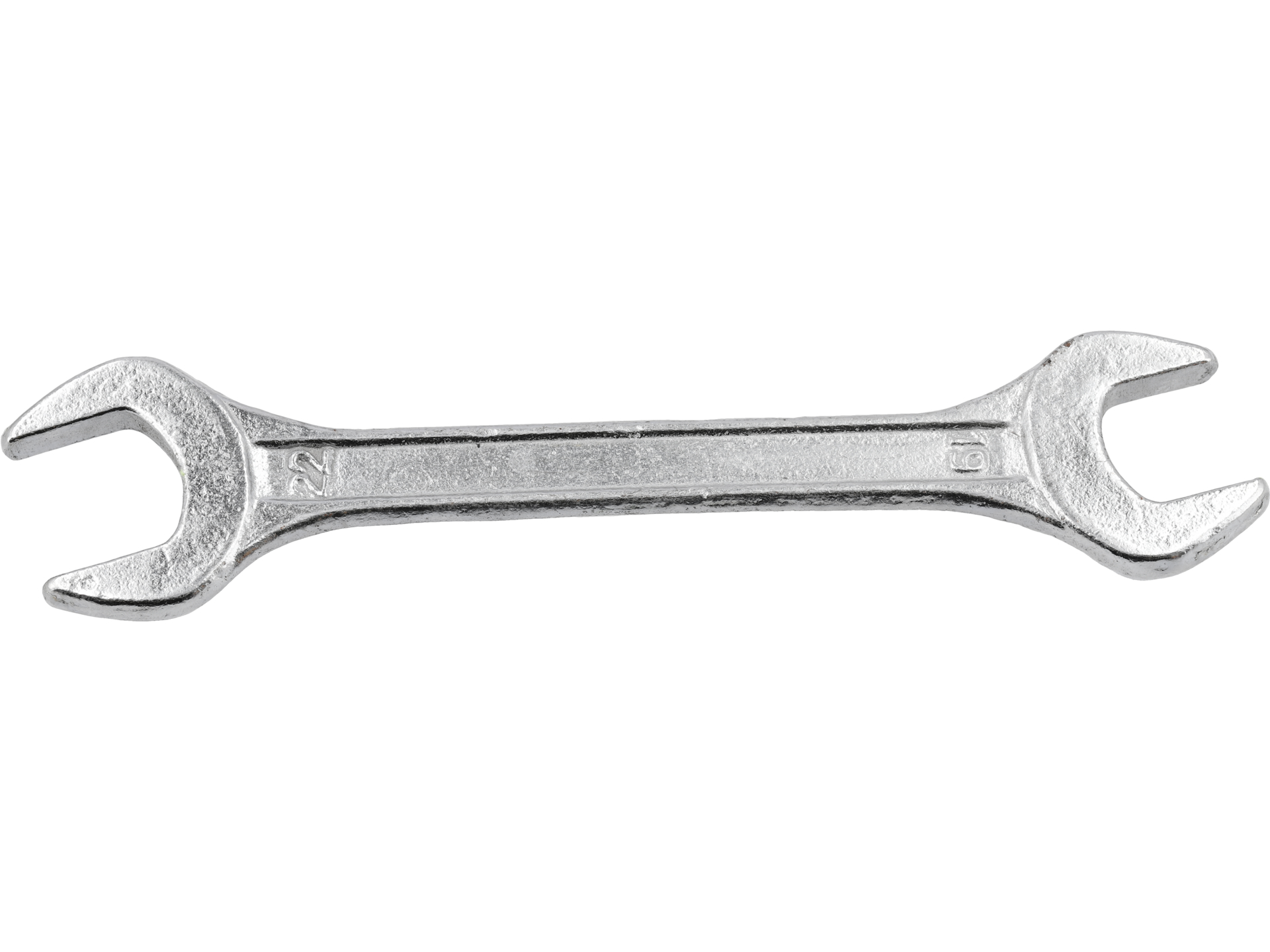 Klucz płaski VOREL dwustronny 19x22mm stal węglowa główki odchylone 50220