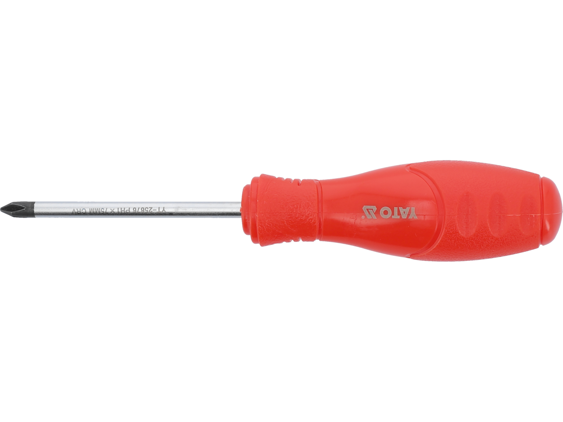 Wkrętak krzyżakowy YATO ph1x75mm śrubokręt namagnesowany YT-25676
