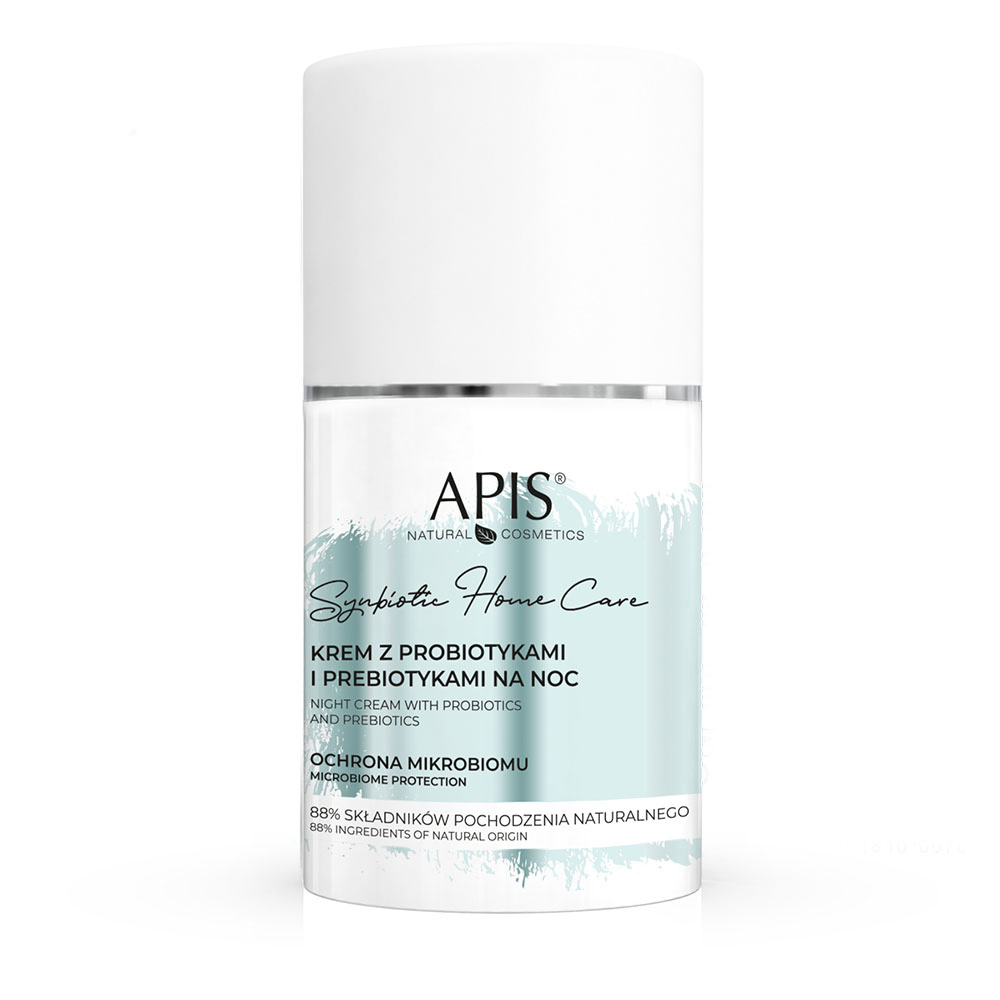 Krem do twarzy z probiotykami i prebiotykami na noc Synbiotic Home Care Apis 50 ml