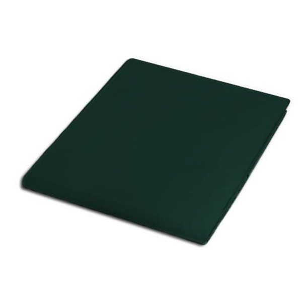 Prześcieradło satynowe bez gumki 160x220 wz. Zieleń butelkowa 036