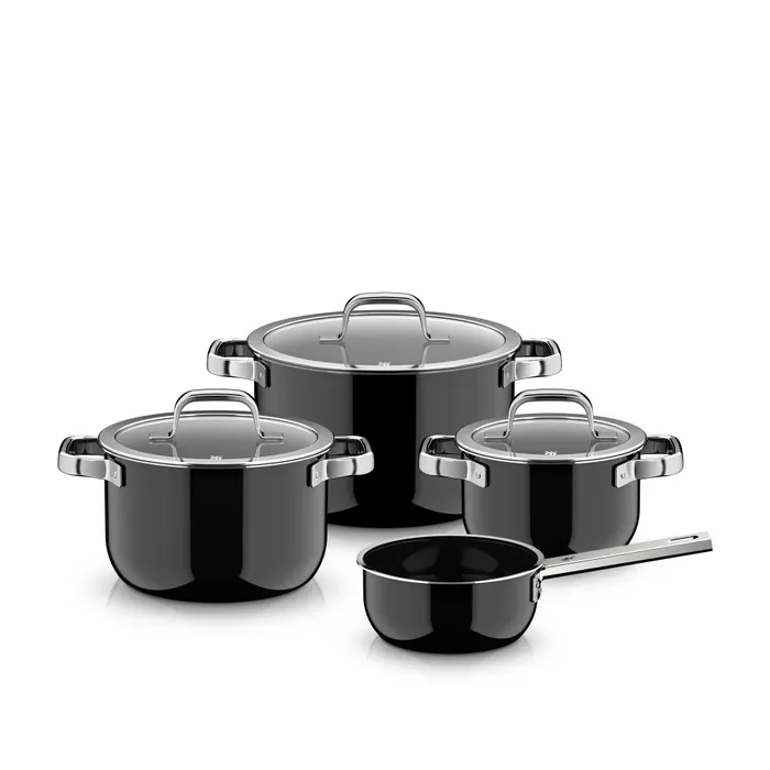 Zestaw garnków Fusiontec Mineral Pro Black