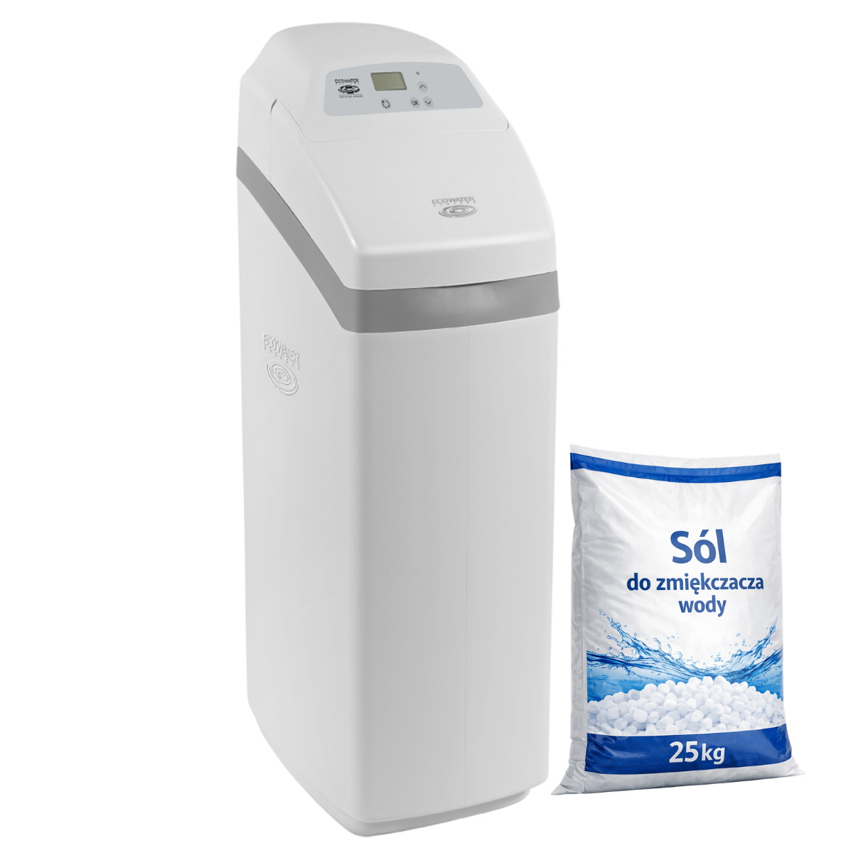 Ecowater Comfort 500 Ecomulti zmiękczacz, odżelaziacz, odmanganiacz. Usuwanie kamienia, żelaza, manganu z wody.