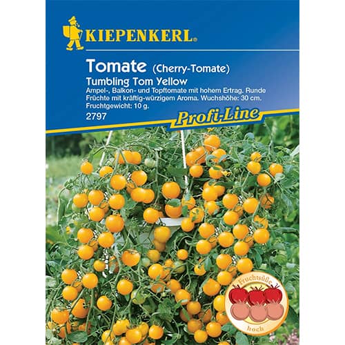 1 szt, Tomate Tom Yellow - Samen: Ilość w opakowaniu: 1 Stück