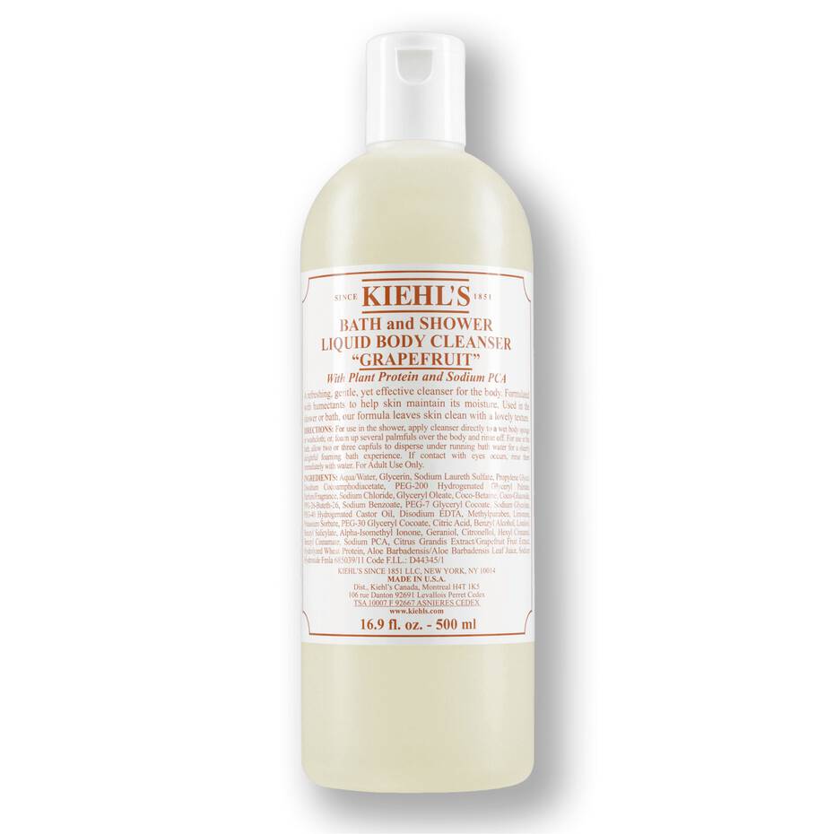 Kiehl's Bath and Shower Liquid Body Cleanser - Delikatny żel pod prysznic 500 ml Butelka