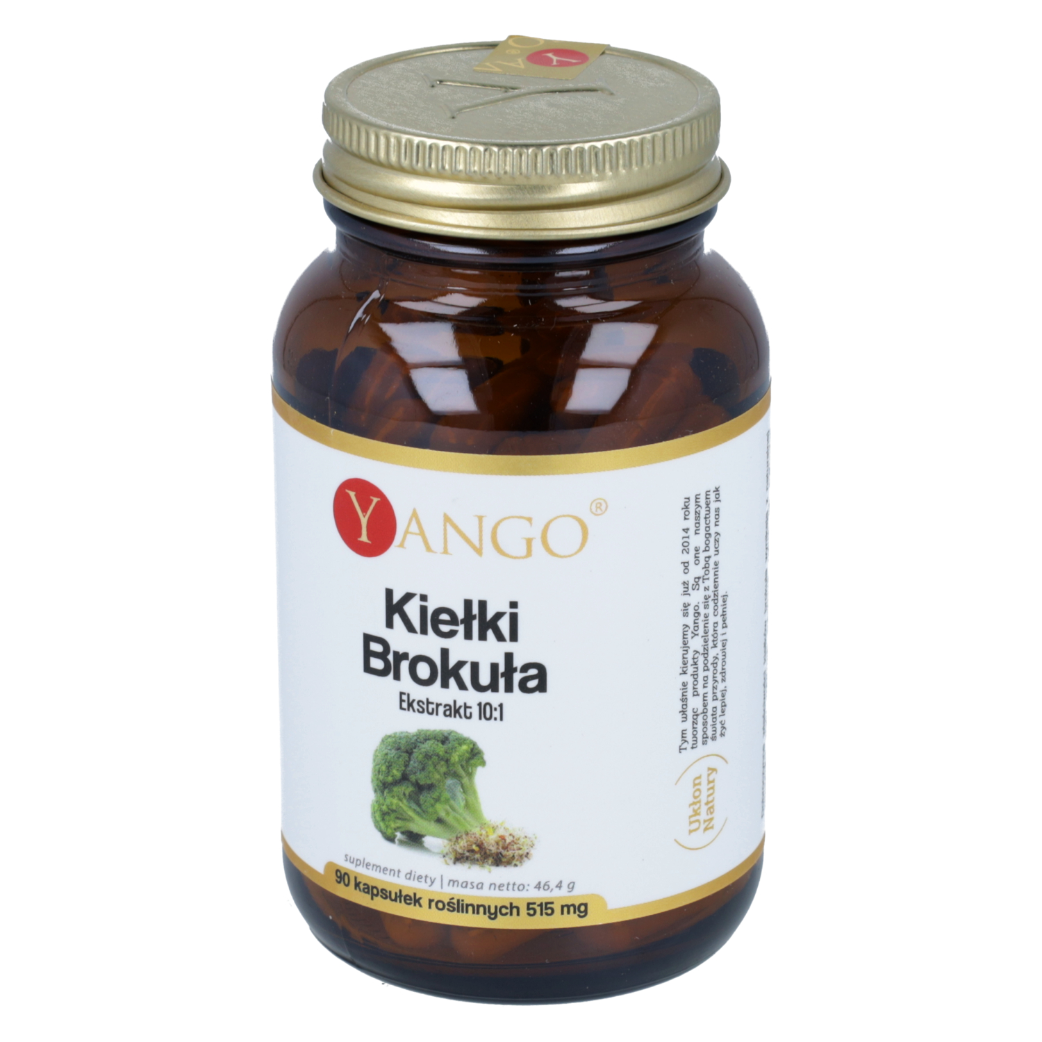 Yango kiełki brokuła, 90 kapsułek