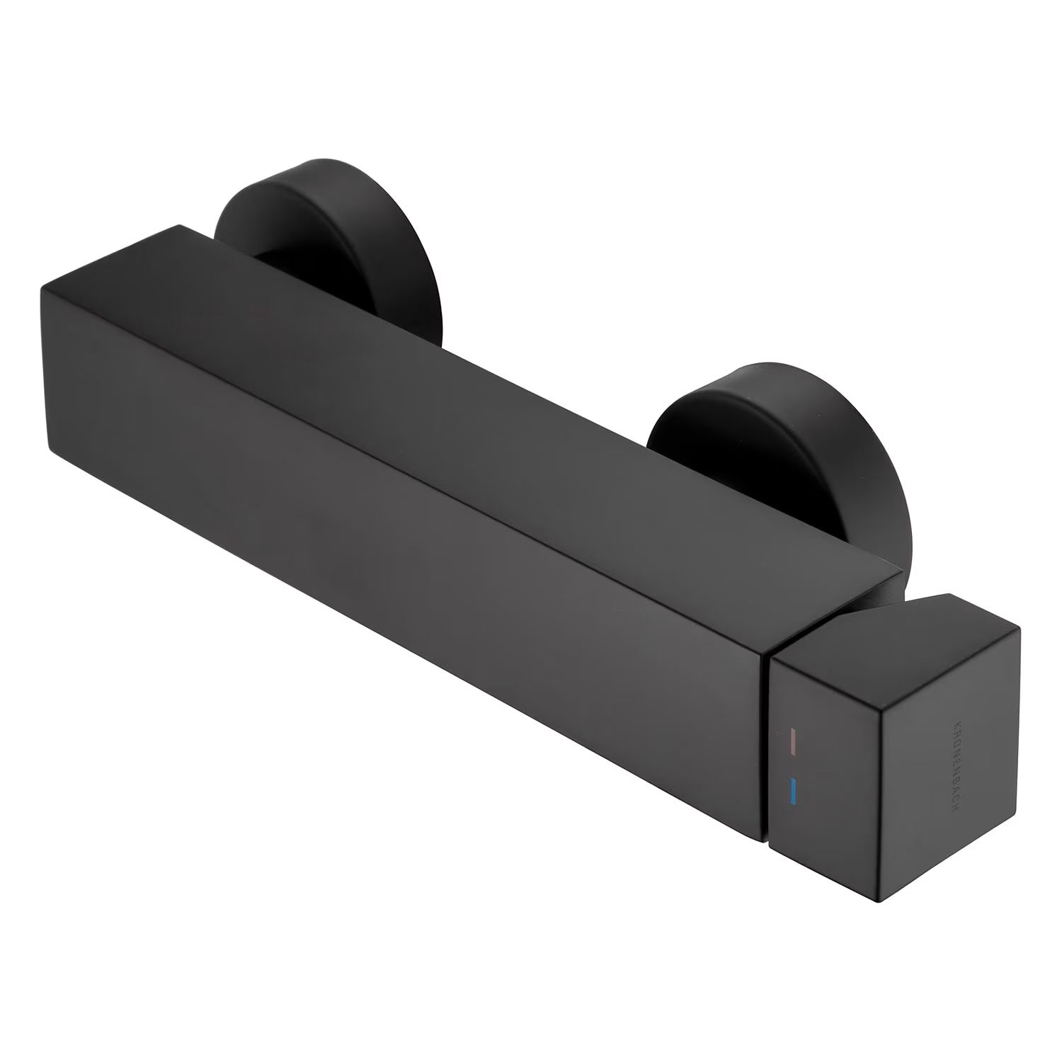 Kronenbach Quara 3.0 Black bateria prysznicowa ścienna czarny mat KB100360C11 - Wysyłka w 24h